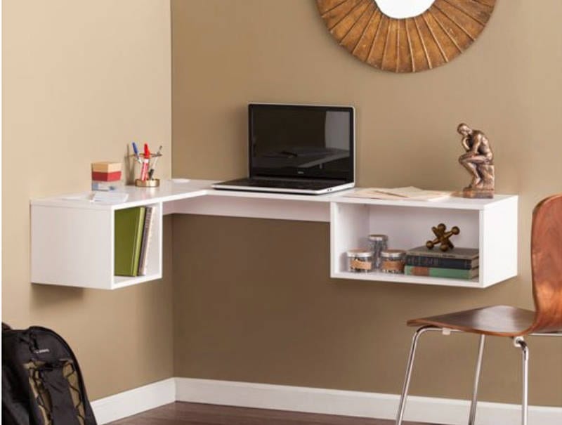 10 Small Corner Desks That Transform A Corner Into A Functional Small Home Office 