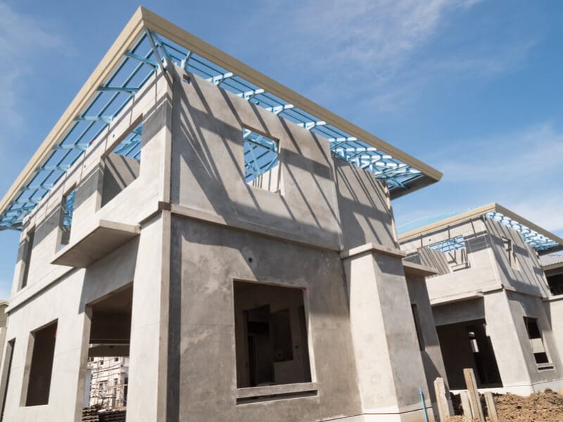 Prefabricated cement homes 