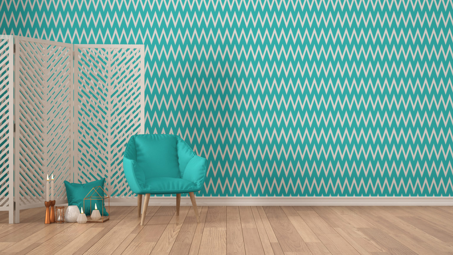 5 Wallpaper Accent Wall Ideas and How to DIY MYMOVE