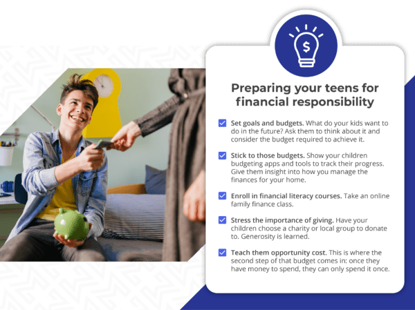 Preparing your teens for financial responsibility