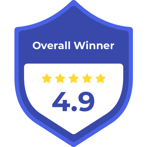 Best overall storage unit company with 4.9 stars