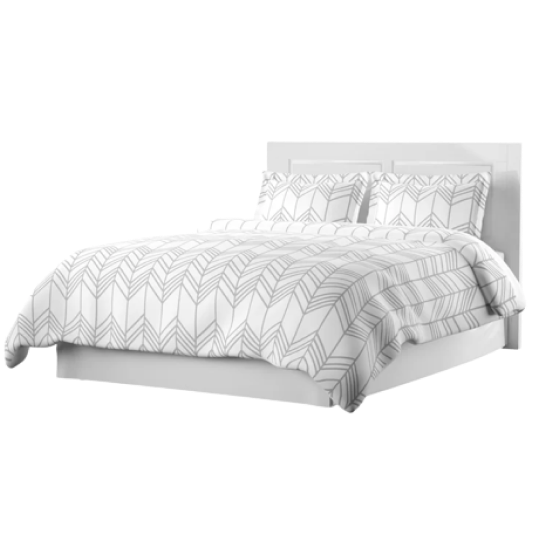 white duvet cover set