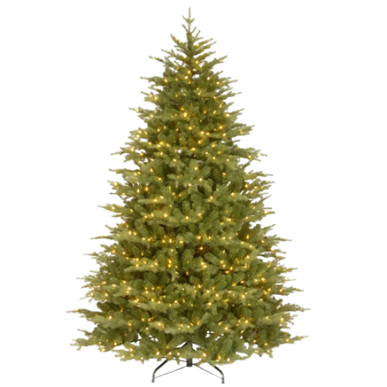 green artificial christmas tree