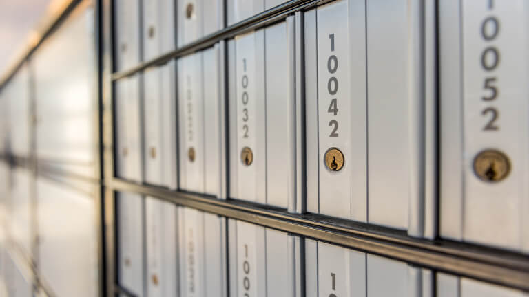 Post office boxes